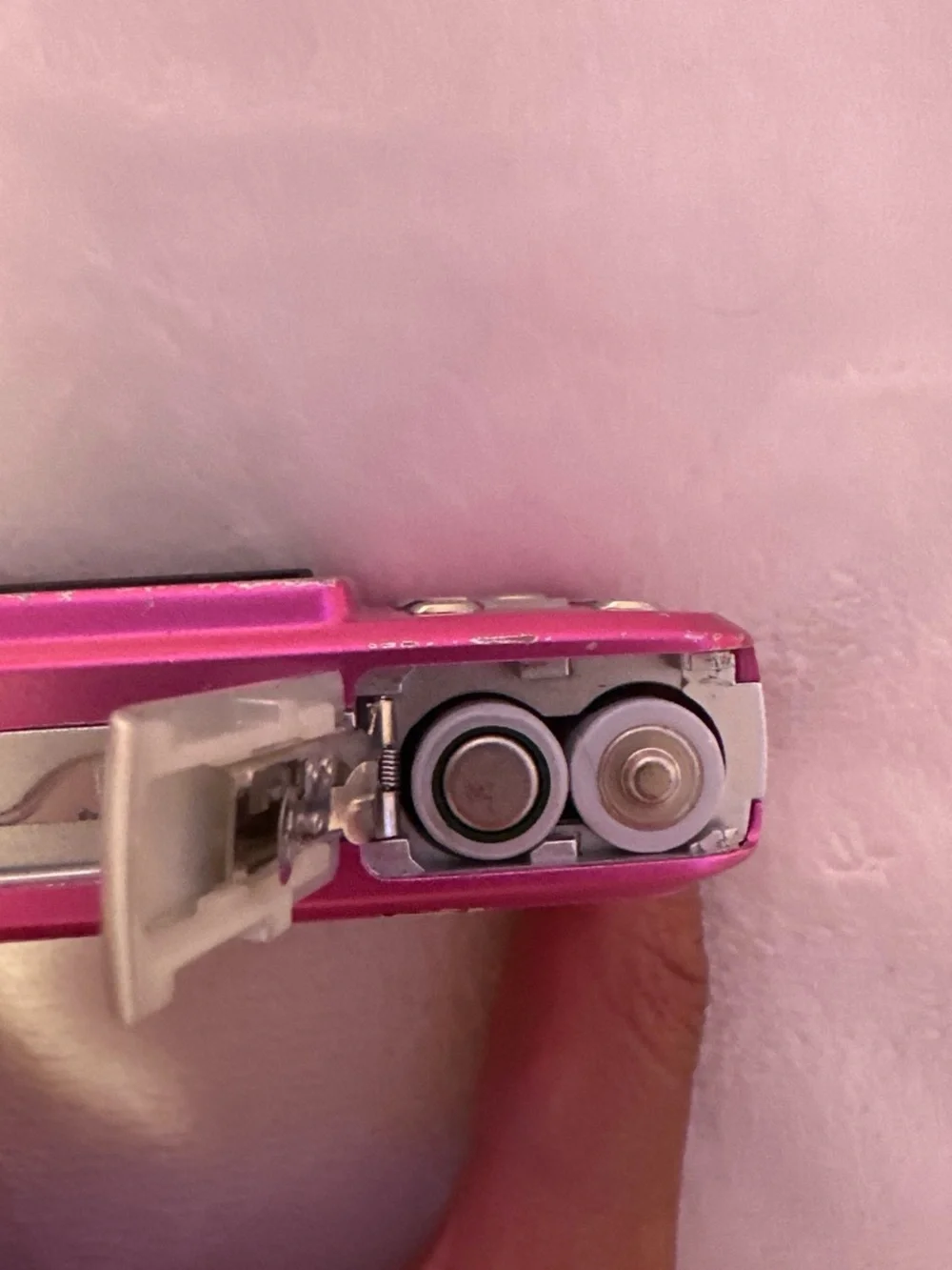 Polaroid Pink Point-and-Shoot Digital Camera with Silver Lens